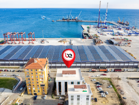 Plaza-Büros Zu Vermieten Neben Dem Gerichtsgebäude In Der 100.Yil Alt Yol Strasse Mit Meerblick