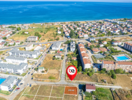 270 M2 Grundstück Mit Einzeltitelurkunde Zum Verkauf Mit Eckgrundstück In Kumbağ