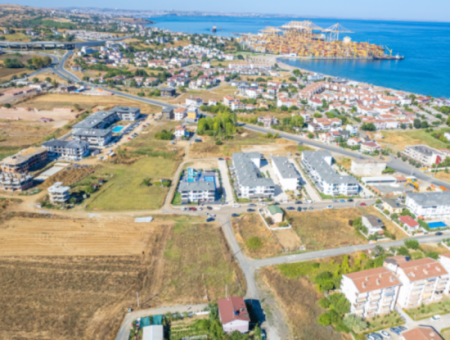 270 M2 Grundstück Mit Einzeltitelurkunde Zum Verkauf Mit Eckgrundstück In Kumbağ