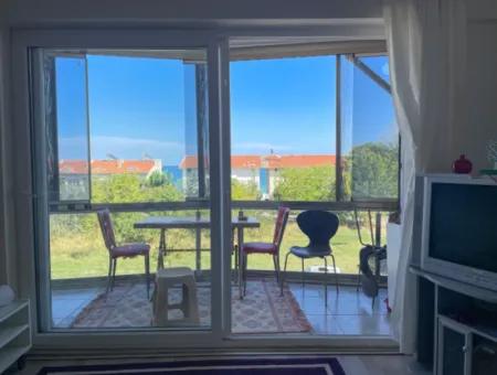 2 1 Wohnung Zum Verkauf In Kumbagh Mit Meerblick Und Grossem Balkon