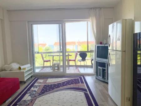 2 1 Wohnung Zum Verkauf In Kumbagh Mit Meerblick Und Grossem Balkon