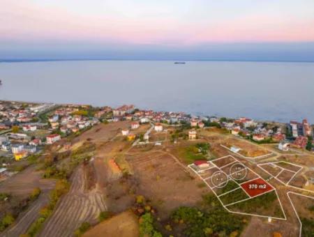 370M2 Baufertiges Grundstück Mit Aussicht In Der Wohnzone In Kumbağ