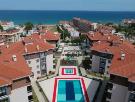 Luxus Ferienhaus-Kişlik 2 1 Wohnung Mit Pool Zum Verkauf In Kumbağ