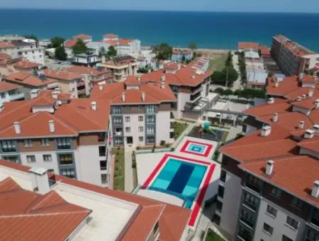 Luxus Ferienhaus-Kişlik 2 1 Wohnung Mit Pool Zum Verkauf In Kumbağ