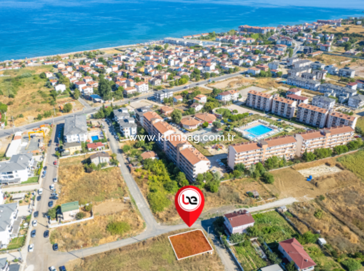 270 M2 Single Title Deed Land For Sale With Corner Parcel Residential Zoning In Kumbağ