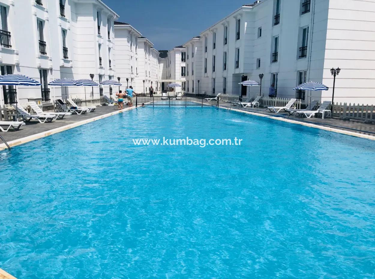 2 1 Apartment For Sale In A Complex With A Pool By The Sea In Kumbagh