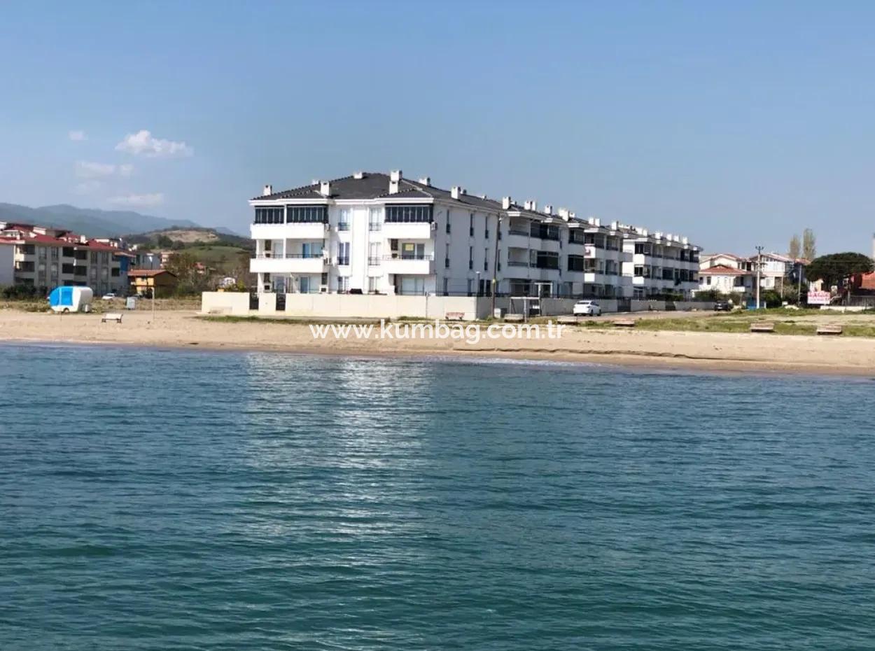 For Sale In A Complex With A Garden And Pool By The Sea In Kumbağ 2 1