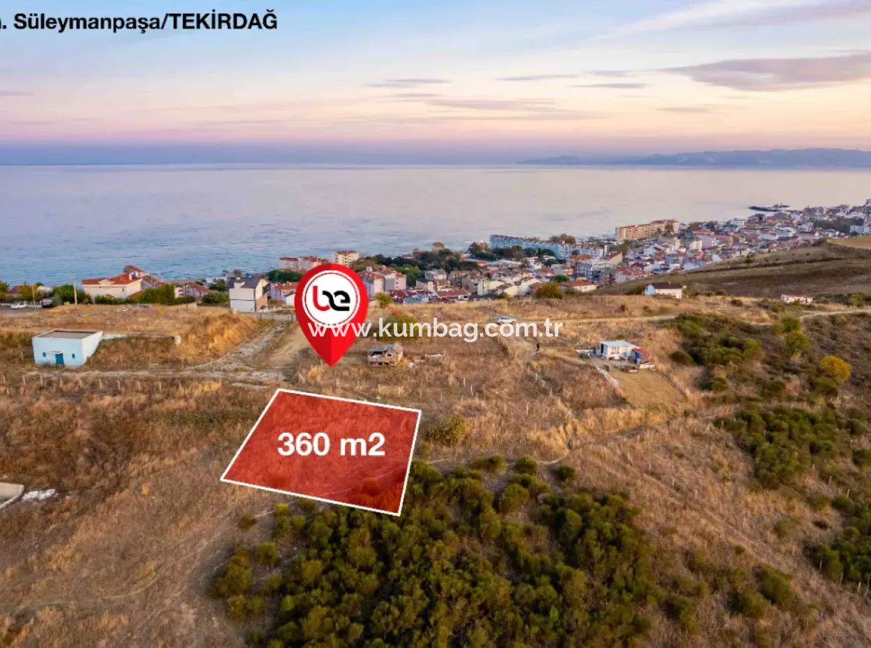 360M2 Ready-To-Build Land With Residential Zoning In Kumbağ