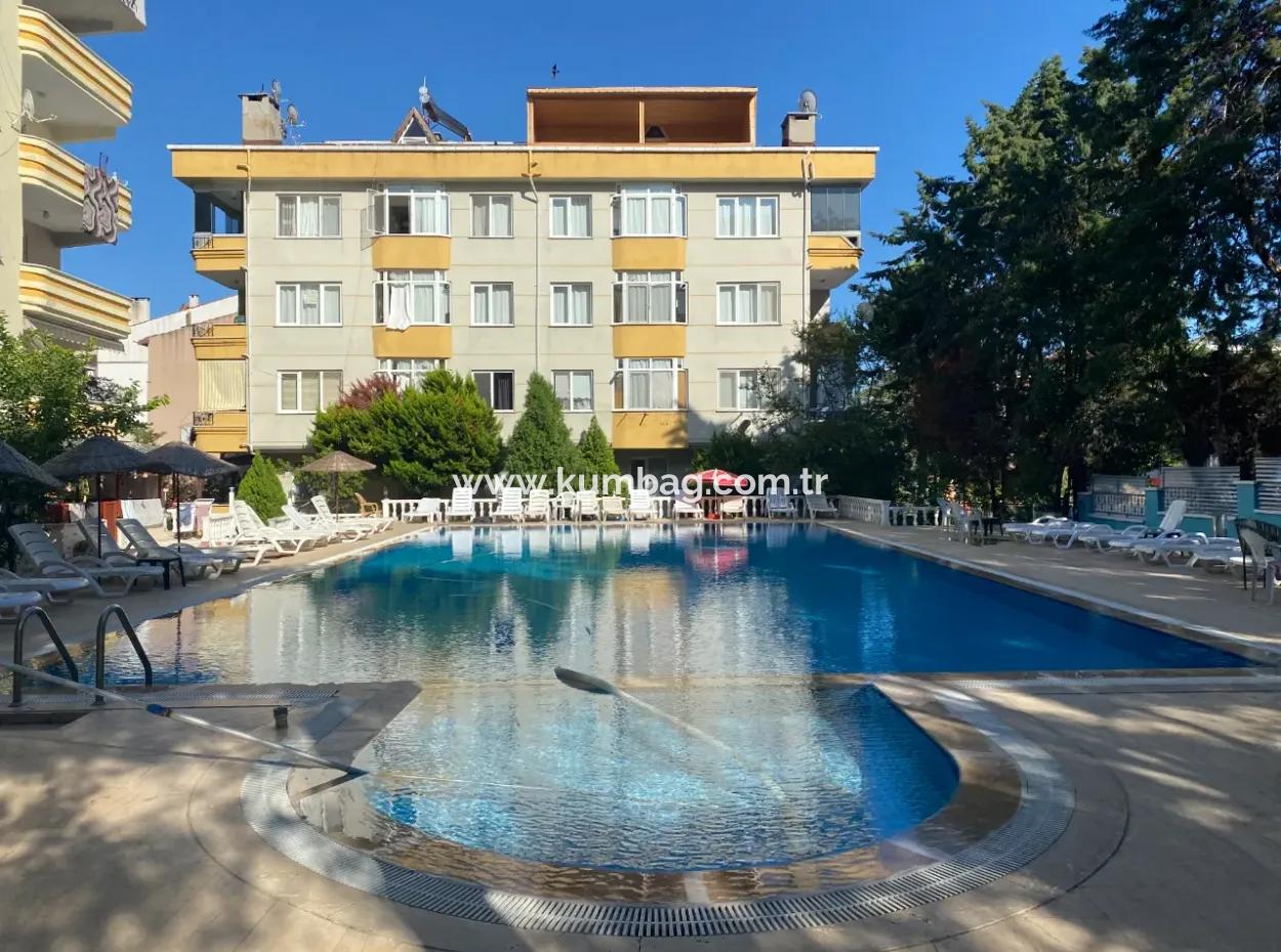 2 1 Apartment For Sale In A Complex With Pool And Playground In Kumbagh