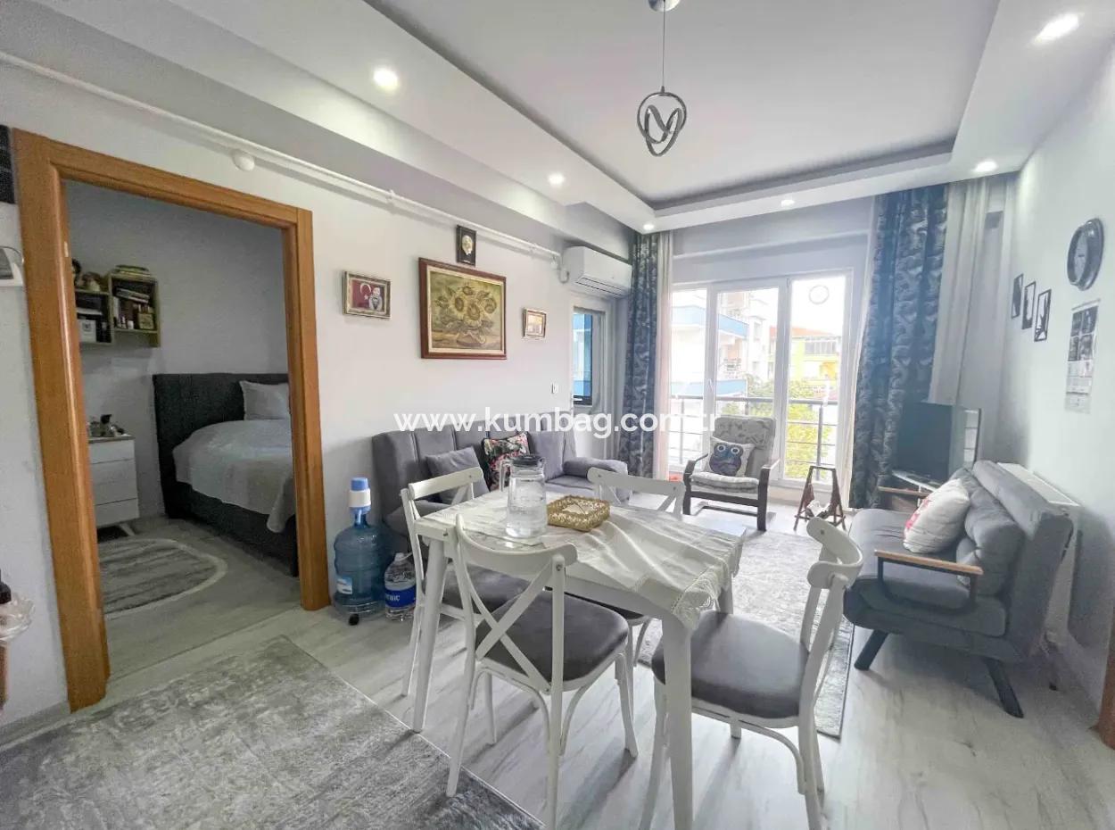 Kumbağ Pazar Street New Residential Fully Furnished For Sale 2 1 Apartment