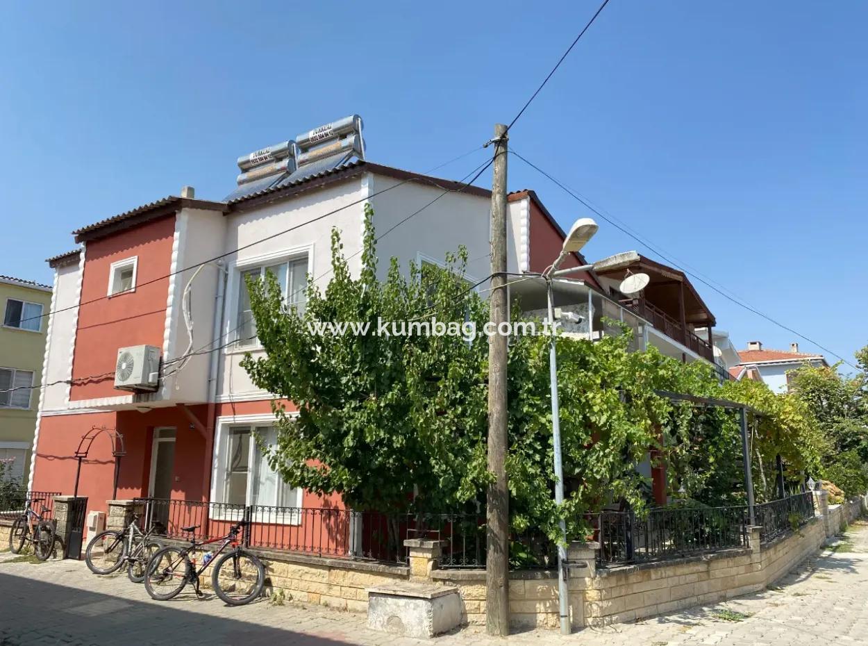 Kumbağ Sea Zero Site Furnished Wide 2 1-Sale Cottage