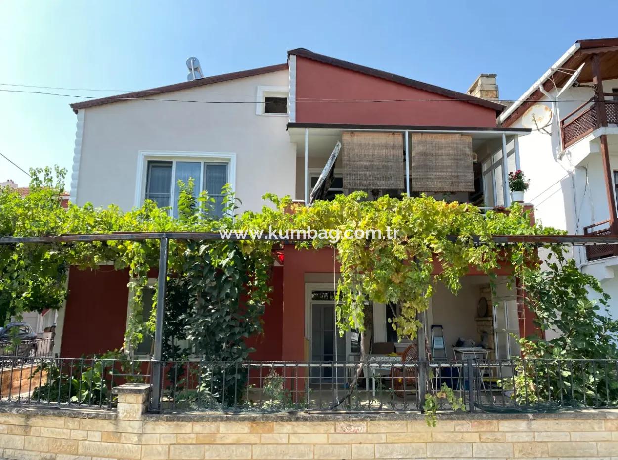 Kumbağ Sea Zero Site Furnished Wide 2 1-Sale Cottage