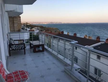 Villa For Sale With Sea Views In Barbaros Site