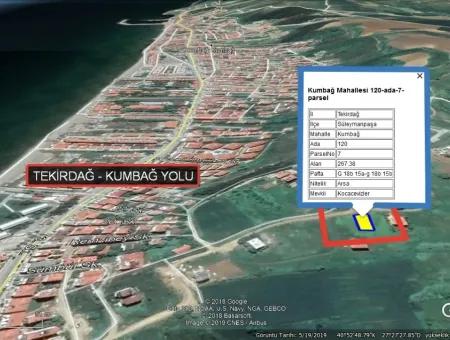 Kumbag With Excellent Sea View Land For Sale In Tekirdag