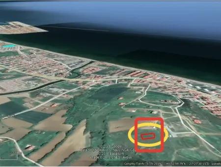 The Position Of The Water Tank Tekirdag Kumbag Land For Sale With Sea Views