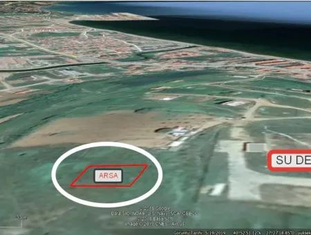 The Position Of The Water Tank Tekirdag Kumbag Land For Sale With Sea Views