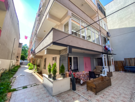 1 1 Corner Apartment For Sale In Kumbağ Centrally Located Close To The Sea