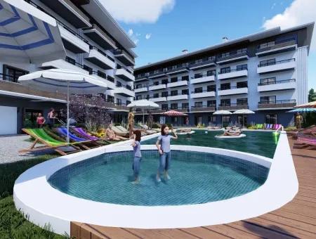 Kumbag Pool Winter And Summer Sessions Consisting Of Luxury Apartments With Natural Gas (Yd)