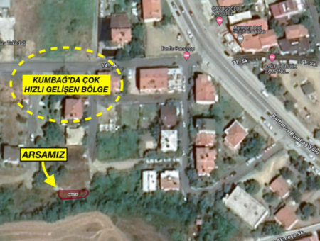 Residential Zoned Land For Sale Close To Kumbağ Main Street