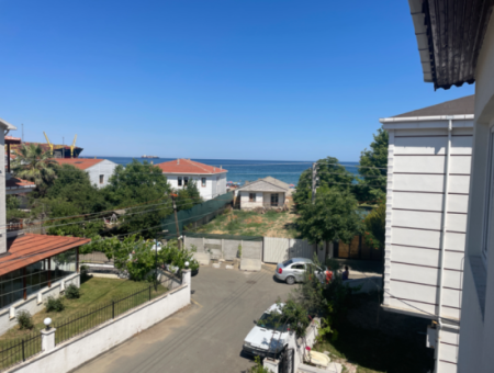 4 1 Furnished Apartment For Sale With Large Balcony On The Sea And Beach Side Of Kumbag