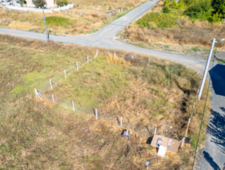 270 M2 Single Title Deed Land For Sale With Corner Parcel Residential Zoning In Kumbağ