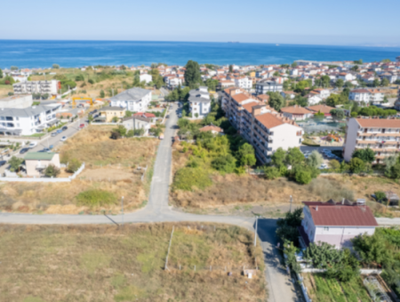 270 M2 Single Title Deed Land For Sale With Corner Parcel Residential Zoning In Kumbağ