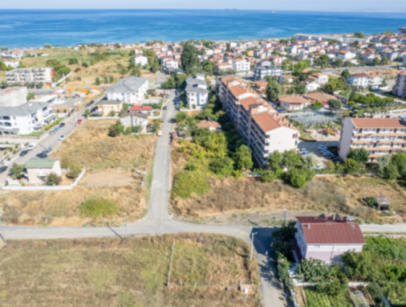 270 M2 Single Title Deed Land For Sale With Corner Parcel Residential Zoning In Kumbağ