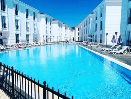 2 1 Apartment For Sale In A Complex With A Pool By The Sea In Kumbagh