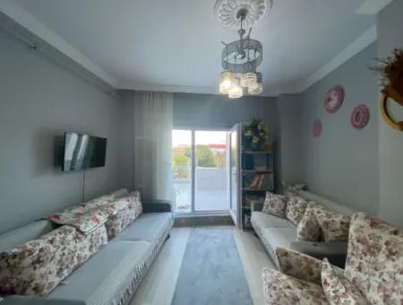 3 1 Apartment For Sale In Kumbag, Tekirdag, With Large Garden