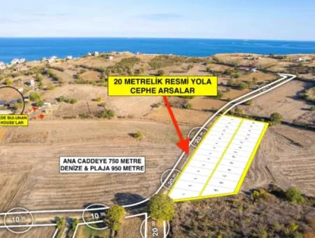 20 Mt Road Frontage 300 M2 Shared Parcels For Sale In Kumbağ