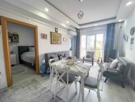 Kumbağ Pazar Street New Residential Fully Furnished For Sale 2 1 Apartment