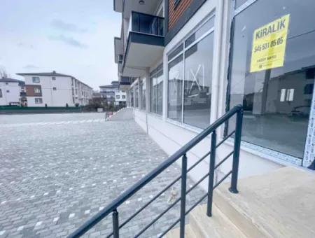 Shop For Rent In The Developing Area In Kumbağ 400 M2 Visible From The Street