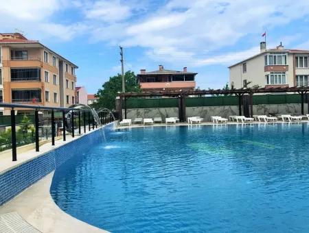 Kumbag Luxury Apartment With Pool With Winter And Summer Session Credit Natural Gas In The Last 2 0.64 1 (No Commission)