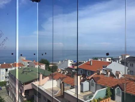 2 1 Cottage With Sea And City Views For Sale In Tekirdag Kumbag