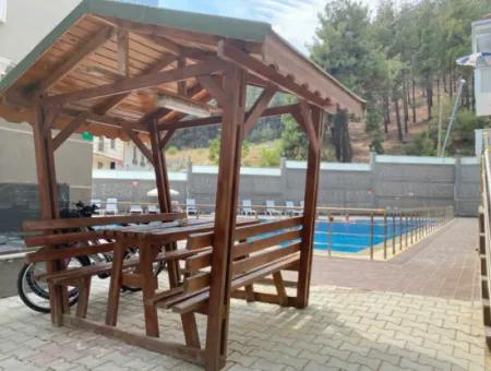 2 1-Sale Cottage With Nature And Pool View In Kumbağ Pool