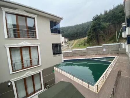 2 1-Sale Cottage With Nature And Pool View In Kumbağ Pool