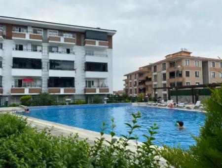 1 1-Sale Cottage With Garden In Luxury Site With Kumbağ Pool