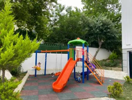 1 1-Sale Cottage With Garden In Luxury Site With Kumbağ Pool