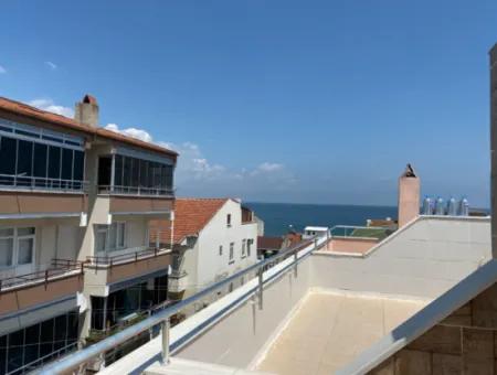 Duplex Cottage For Sale With 2 1 Terraces Near The Sea In Kumbağ