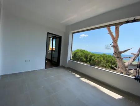 Topağaç Location 3 Storey Zero Detached Villa With Sea View Is Free Of Commission