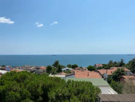 Topağaç Location 3 Storey Zero Detached Villa With Sea View Is Free Of Commission