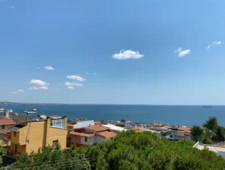 Topağaç Location 3 Storey Zero Detached Villa With Sea View Is Free Of Commission