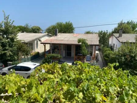 Kumbağ Sea Zero Site Furnished Wide 2 1-Sale Cottage