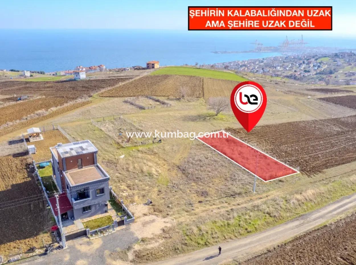 Tekirdağ 396 M2 İnşaata Hazır Tek Tapu Satılık İmarlı Arsa