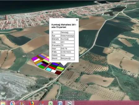 Tekirdağ Kumbağ İmarlı İfrazlı Satılık Arsalar