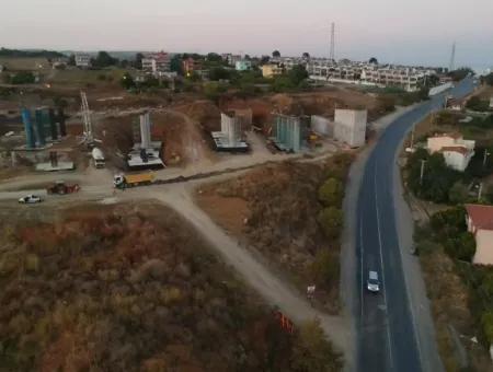 Kumbağ Barbaros Yeni 60 Mt Çevre Yoluna Cepheli Satılık Arsa