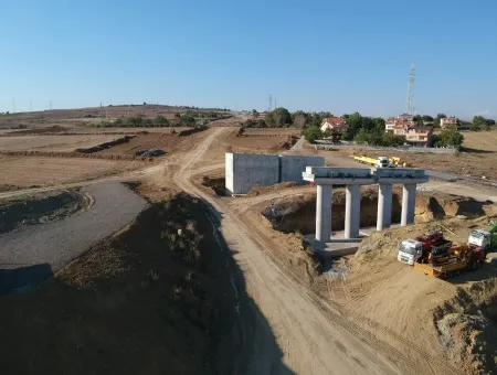 Kumbağ Barbaros Yeni 60 Mt Çevre Yoluna Cepheli Satılık Arsa