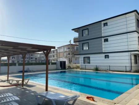 Kumbağ Havuzlu Ve Aquaparklı Sitede Yaz-Kış Kiralık 2+1 Daire