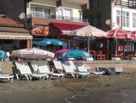 Kumbağ Sahilde Denize Sıfır Devren Kiralık Cafe