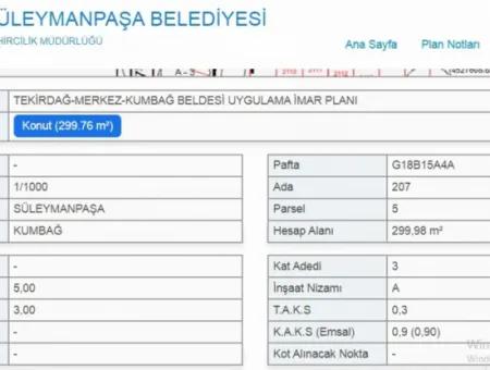 Kumbağ Deniz Manzaralı Satılık İmarlı Arsa